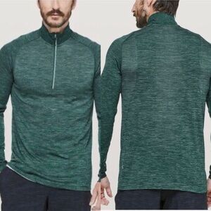 Lululemon Metal Vent Tech 1/2 Zip Long Sleeve - (XL approx)